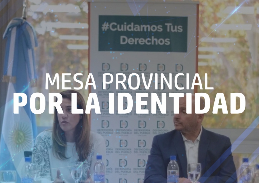 Conformación Mesa Provincial por la Identidad