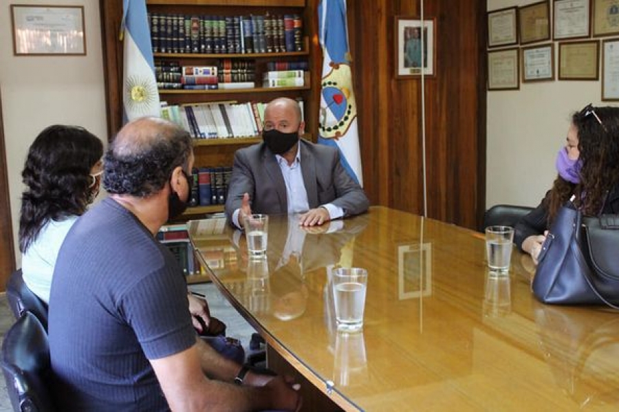 Encuentro con los padres de Celeste Luna