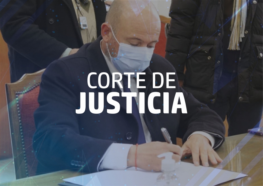 Firma de Convenios con la Corte de Justicia