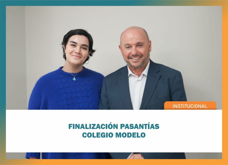 Finalización pasantías Colegio Modelo