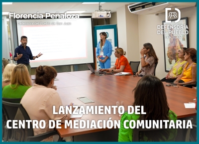 La Defensoría del Pueblo de San Juan lanza el Centro de Mediación Comunitaria para resolver conflictos vecinales