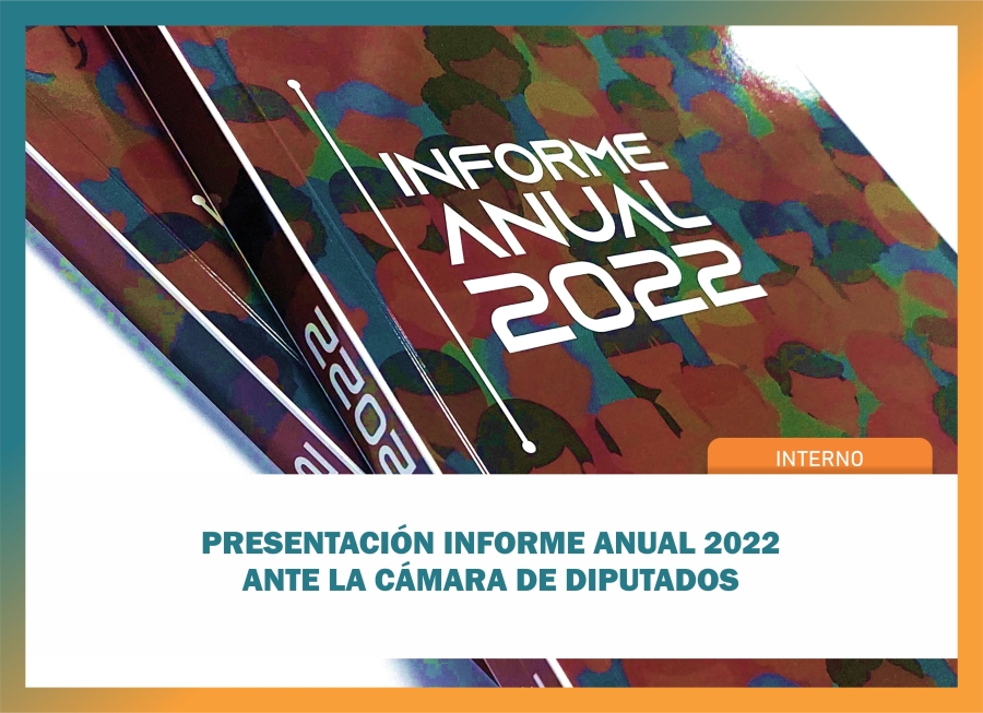 Presentación Informe anual 2022 ante la Cámara de Diputados