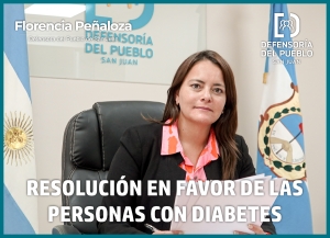 La salud de los sanjuaninos con diabetes, lo primero