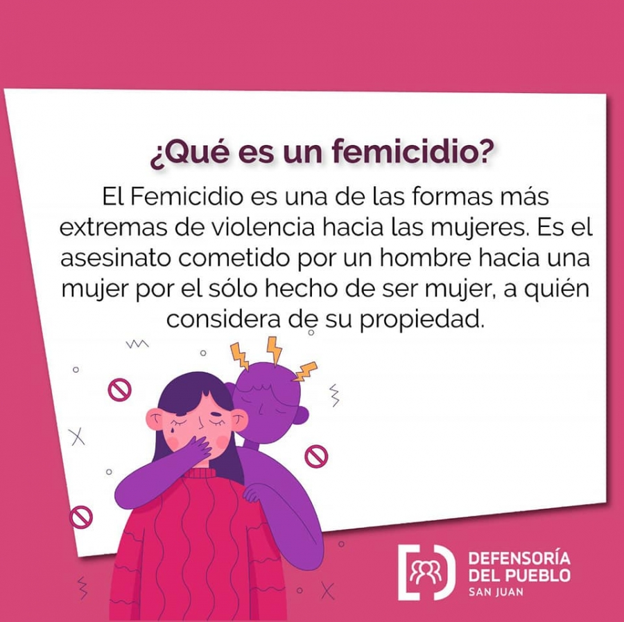 Femicidios «pandemia social»