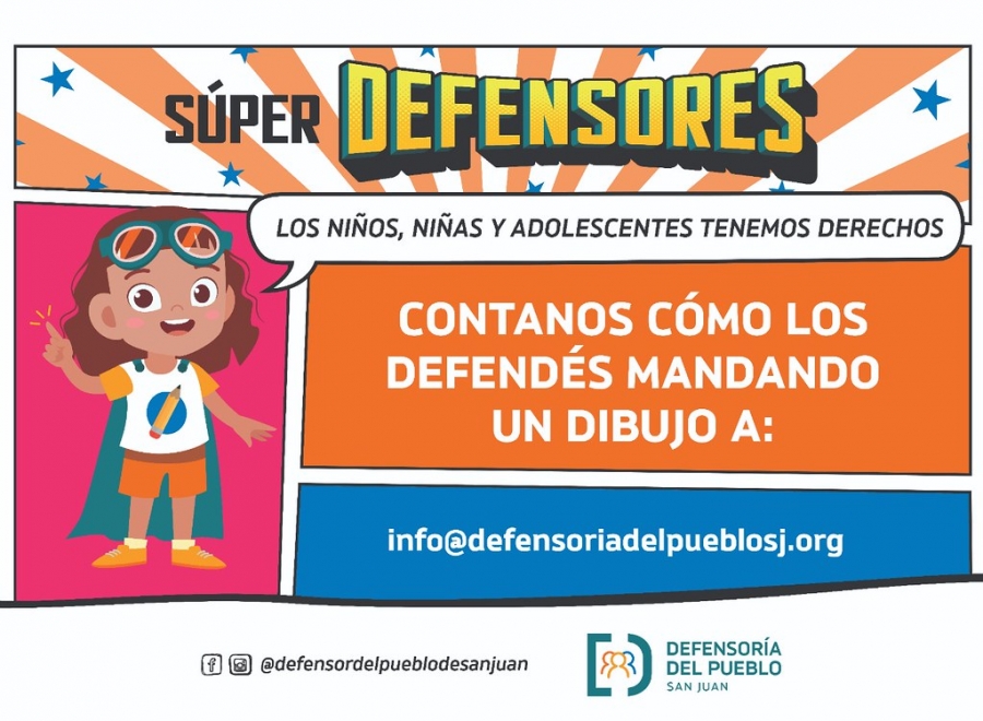 Les presentamos la campaña «Súper Defensores de Derechos»