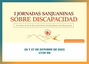 I Jornadas Sanjuaninas sobre Discapacidad